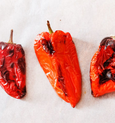 Fire Red roasted Peppers